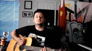 Cold  Crossfade Mike Becerra Acoustic Cover [upl. by Bryner]