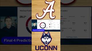 Alabama vs UConn Basketball NCAA Final 4 PredictionWhich team will advance cbb [upl. by Rossen553]