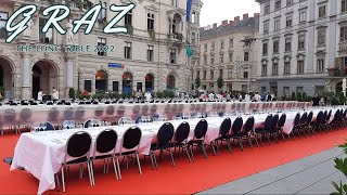 2022  The Long Table of Graz  Langen Tafel der GenussHauptstadt Graz [upl. by Uokes]