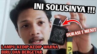 TUTORIAL CARA MENGATASI POD CALIBURN GK2 LAMPU KEDIPKEDIP BIRU DAN BERGETAR [upl. by Leontina]