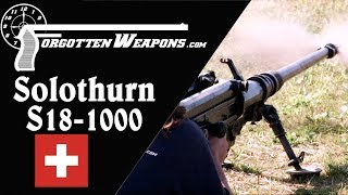 Solothurn S181000 The Pinnacle of AntiTank Rifles [upl. by Grosmark]