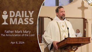 Catholic Daily Mass  Daily TV Mass  April 8 2024 [upl. by Joachim]