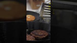 How to Get a Great Sear on PanFried Burgers [upl. by Nnylarej449]