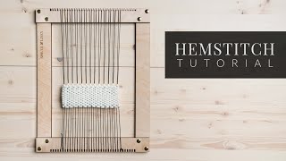 Hemstitch Tutorial Easy Finishing Technique [upl. by Sirraf]