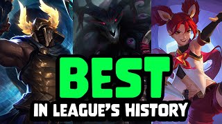 The 10 Best Skins in League of Legends HISTORY [upl. by Toddy]