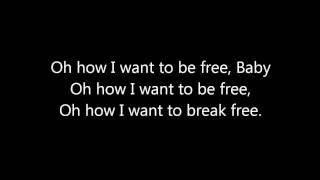 Queen  I want to break free Lyrics [upl. by Geirk]