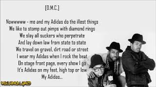 Run–DMC  My Adidas Lyrics [upl. by Rodgiva377]