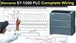 Siemens PLC Wiring  Siemens PLC Wiring Connection  Siemens PLC Wiring Diagram [upl. by Nolaj]