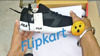 Fila shoes unboxing 😯 Flipkart [upl. by Ezechiel]