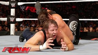 Dean Ambrose vs AJ Styles Raw June 27 2016 [upl. by Jud]