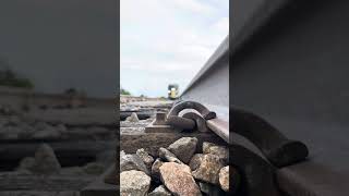 Northbound Brightline runs over my camera at 110MPH [upl. by Alihet690]