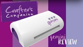 Crafters Companion Gemini Review and Instructions [upl. by Rae36]