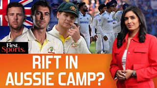 Ind V Aus Australia Camp Divided After Embarrassing Loss To India  First Sports With Rupha Ramani [upl. by Sandro]