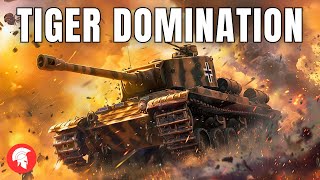 TIGER DOMINATION  Afrikakorps Gameplay  4vs4 Multiplayer  Company of Heroes 3  COH3 [upl. by Arnaud229]