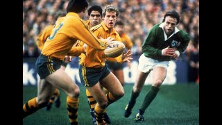 Wallabies v Ireland 1984 highlights [upl. by Iturk724]