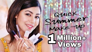 Quick Summer Makeup without BaseFoundation  HINDI  Debina Decodes Beauty Ep 15 [upl. by Masry768]