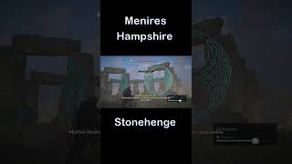 Assassins Creed Valhalla  Menires em Hampshire Stonehenge [upl. by Cutcliffe]