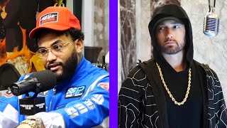 Joyner Lucas Explains Why Eminem Is Never Around And Doesn’t Have Much Close Friends [upl. by Biegel558]