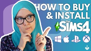 How to Buy amp Install The Sims 4 on PCMac OriginSteam amp Xbox OnePS4  Sims Newbies [upl. by Stinky682]