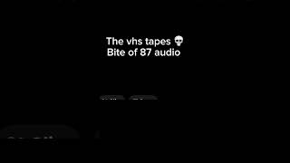 Mangle vhs tapes audio of bite of 87 [upl. by Alyakim]