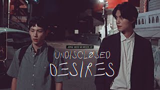 undisclosed desires  jong woo amp moon jo [upl. by Aloisia]