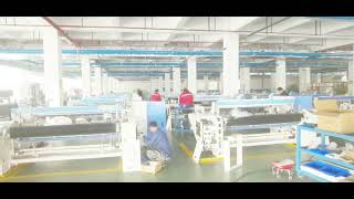 air jet loom manufacturer daily work process [upl. by Manning790]