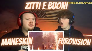 Måneskin  Zitti E Buoni  Italy 🇮🇹  Grand Final  Eurovision 2021  Reaction [upl. by Afesoj]