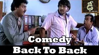 Dhee Movie Comedy Scenes Back To Back Part 03  Vishnu Sunil Brahmanandam [upl. by Chandra]