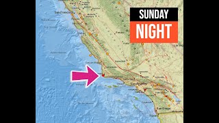 33 Earthquake Lompoc CA Incoming G2 Solar Storm tonight Sunday night 10272924 [upl. by Kopp]