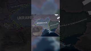 Ukraine battle royal  HOI4 timelapse hoi4mods timelapse hoi4 ukraine gameplay [upl. by Ellenar]