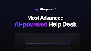 Helpdesk  Powered by AI  YourGPT AI Helpdesk [upl. by Atenahs459]