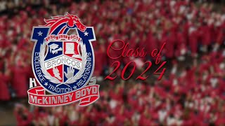 McKinney Boyd High School Graduation  Class of 2024 [upl. by Sairtemed]