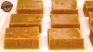 How to Make Caramel Fudge with Sweetened Condensed Milk 4K [upl. by Karwan]