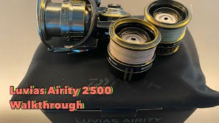 다이와 루비아스 에어리티 2500 리뷰 Daiwa Luvias Airity 2500 Walkthrough [upl. by Kcirdorb]