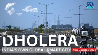 Dholera Smart City India  India own global smart city 2024 [upl. by Grimbly]