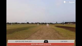 Live Cricket Match  ASM College Team 2024 vs Cam Nigdi  14Nov24 0242 PM 12 overs  Individual m [upl. by Einohpets]