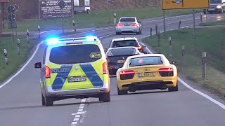 BEST OF FAILS POLICE CLOSE CALLS CRAZY WTF Moments BMW M Ferrari Audi RS Pagani [upl. by Allebram]