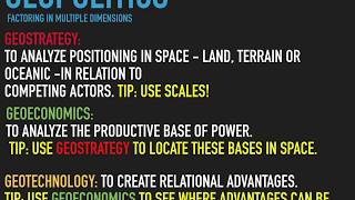 Why Geopolitics Introduction to Geopolitics Geostrategy and Geoeconomics [upl. by Archer]