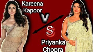 Kareena Kapoor vs Priyanka Chopracomparisonbollywoodlifestylebiographyvirelvideobollywoodvire [upl. by Jandel90]