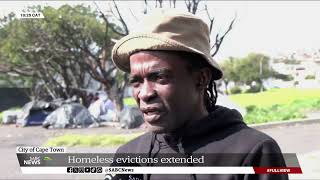 City of Cape Town  City of Cape Town extends homeless evictions [upl. by Phaidra]