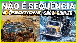 SnowRunner vs Expeditions A MudRunner Game  INFORMAÇÕES [upl. by Tannie]