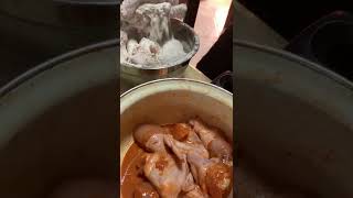 Cooking CRISPY CHICKEN at Home kalpotv shorts friedchicken [upl. by Jeddy]