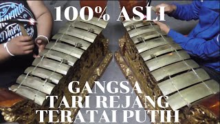 100  ASLI GANGSA TARI REJANG TERATAI PUTIH [upl. by Wyatan]