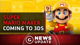 Super Mario Maker Coming to 3DS  GS News Update [upl. by Theta704]