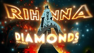 Diamonds  Minato vs Tobi  AMVEDIT  quotQuickquot🔥 [upl. by Felty]