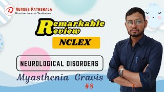 MYASTHENIA GRAVIS NEUROLOGICAL DISORDERS Remarkable Review of NCLEX 8 [upl. by Thor]