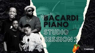 Amapiano Fl Studio Tutorial 2023  Bacardi Piano Studio Session 2 [upl. by Odlauso768]