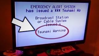 6 Terrifying Emergency Broadcasts On TV [upl. by Kinom]