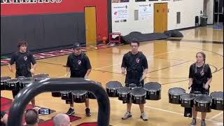 Bloomingdale Senior High School Rajun Bull Drumline  Chode Alternative View [upl. by Enilrek]