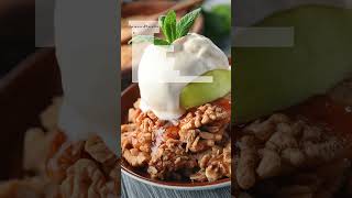 Delicious Vegan Dessert Easy Vegan Apple Crisp Recipe [upl. by Immac]